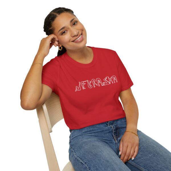 Nebraska Unisex Softstyle T-Shirt - Image 3